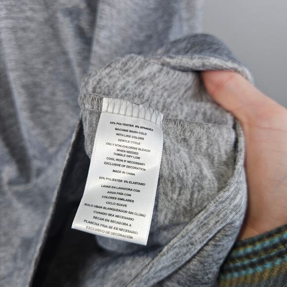 Hickey Freeman New York Gray 1/4 Zip Lightweight Pullover Size Large - Picture 4 of 8